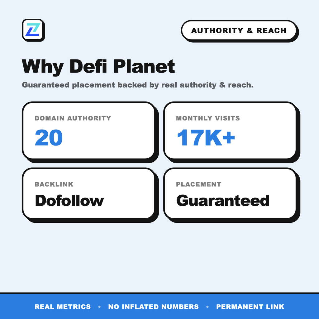 Defi Planet authority and reach
