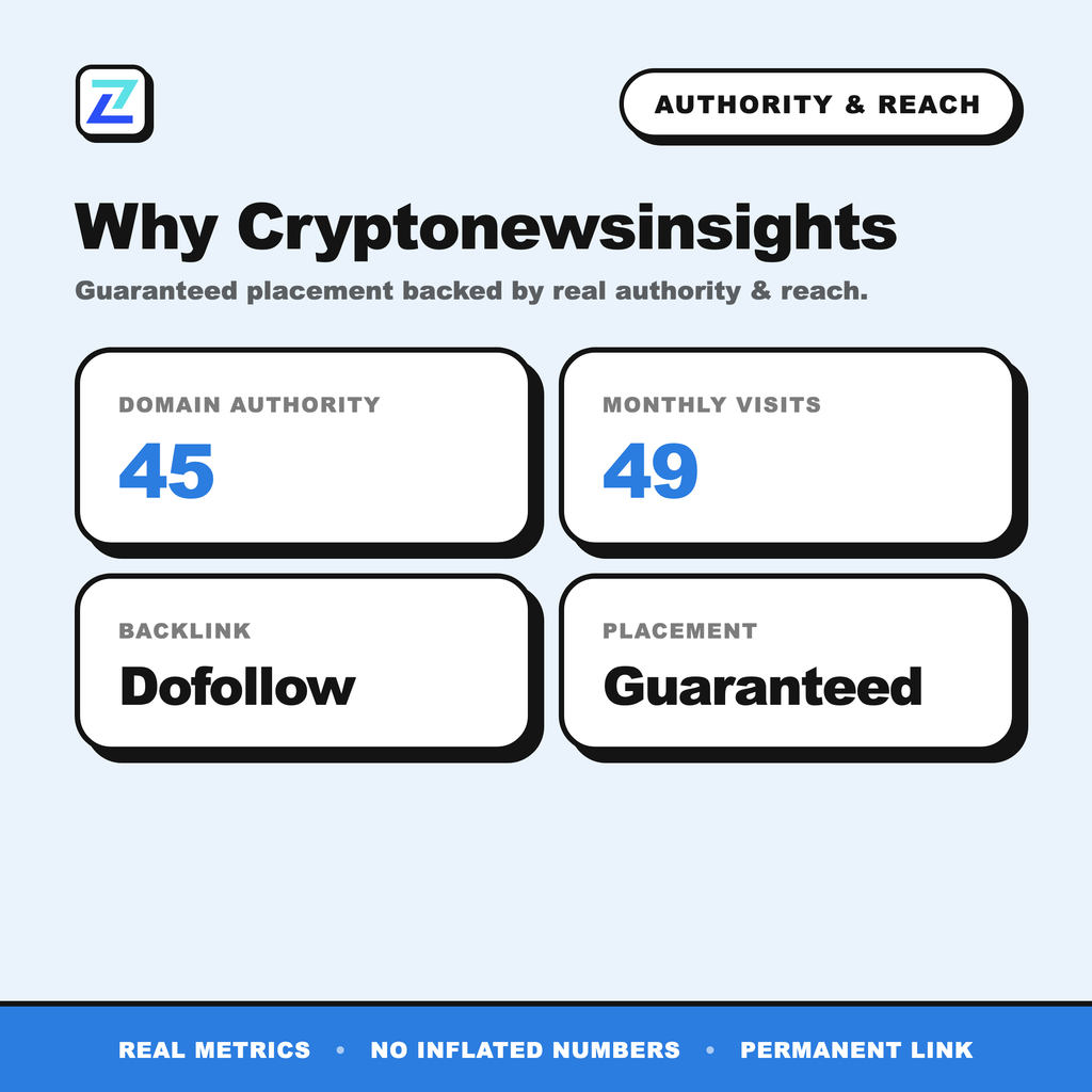 Cryptonewsinsights authority and reach