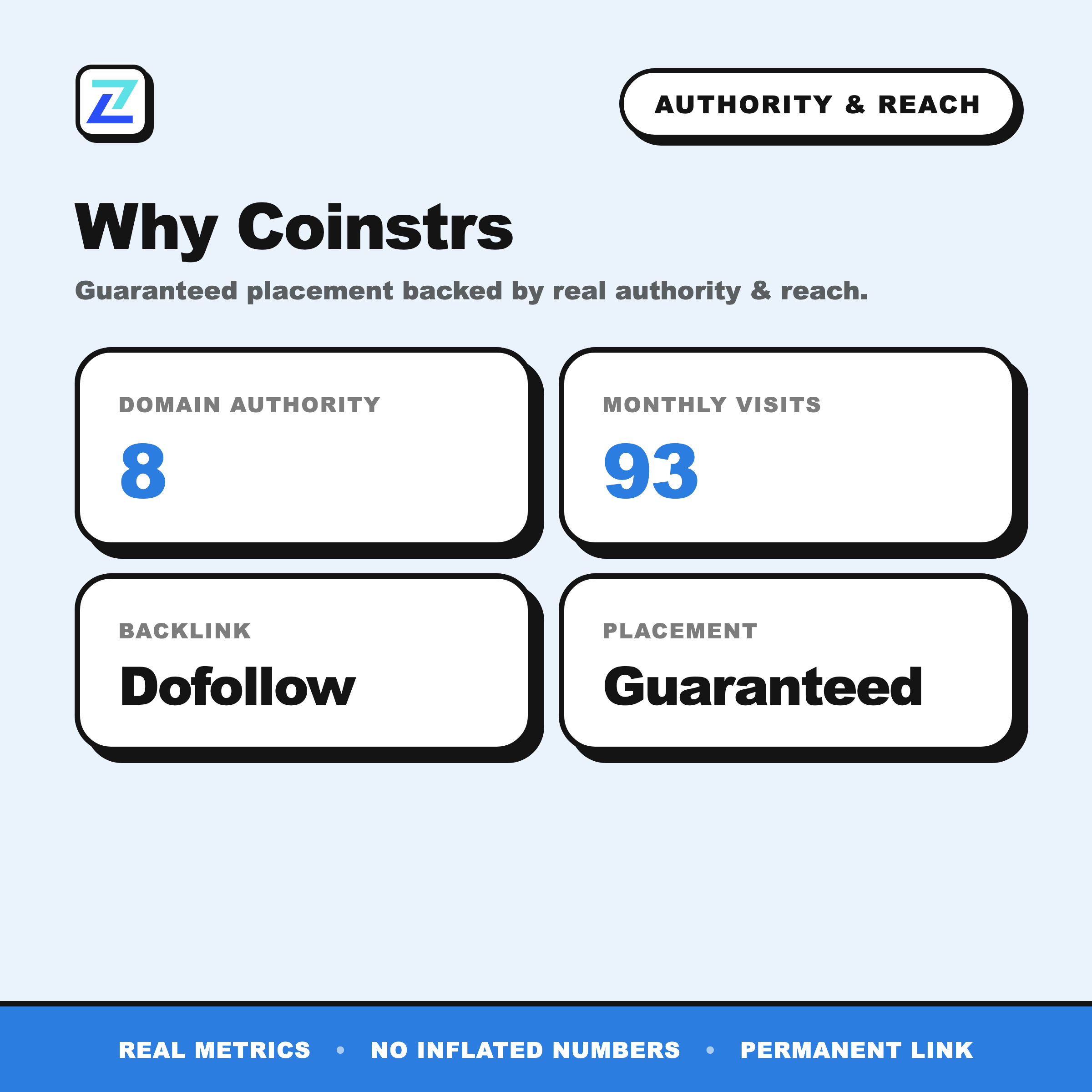 Coinstrs authority and reach