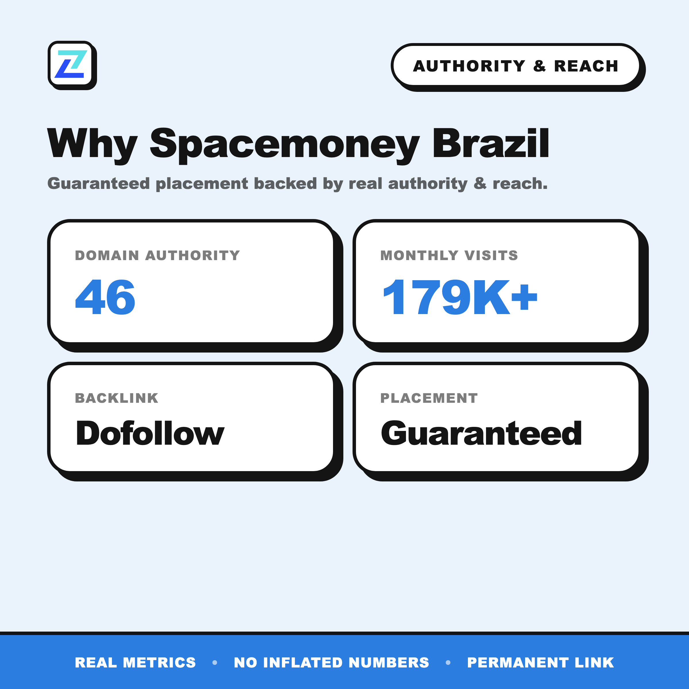 Spacemoney Brazil authority and reach