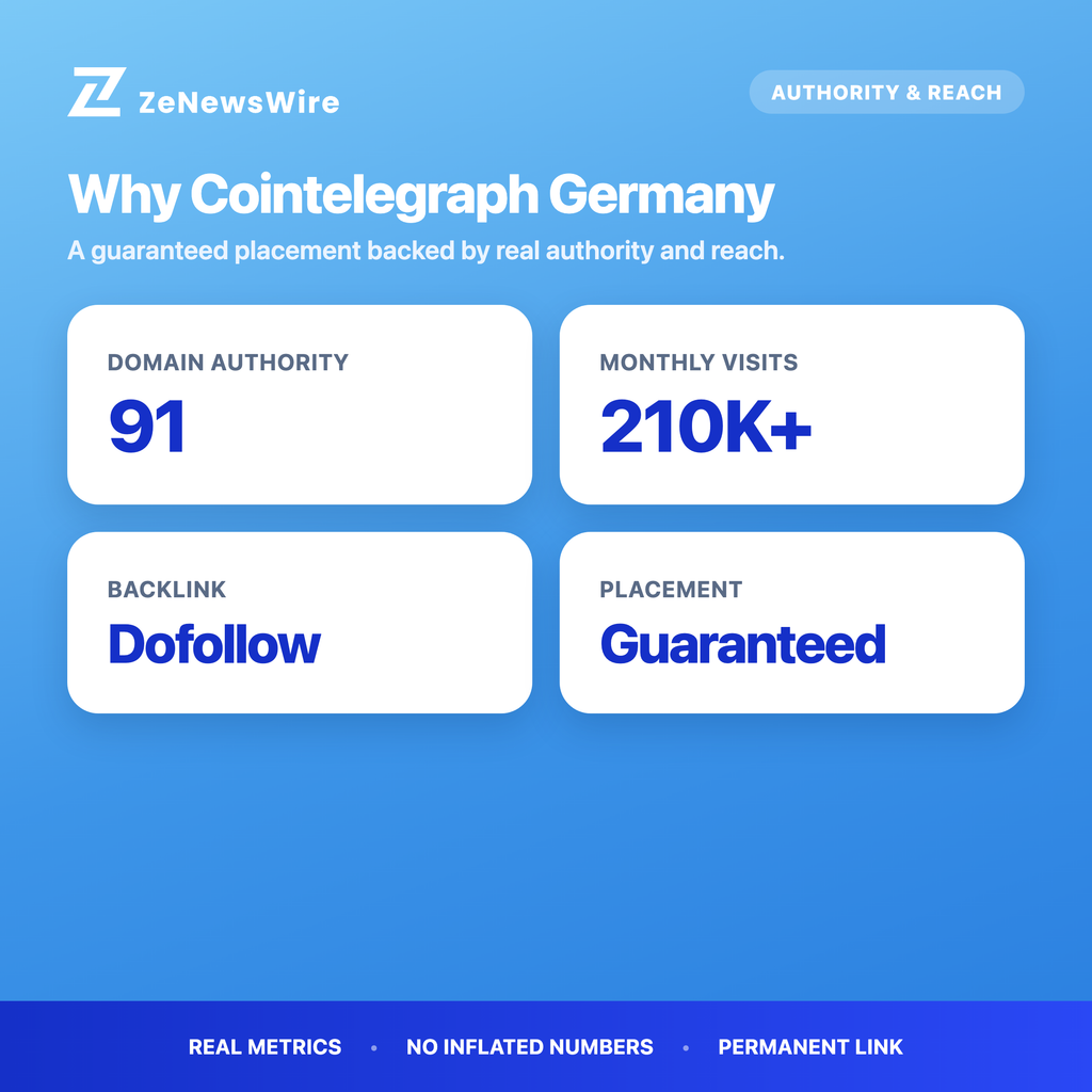 Cointelegraph Germany authority and reach