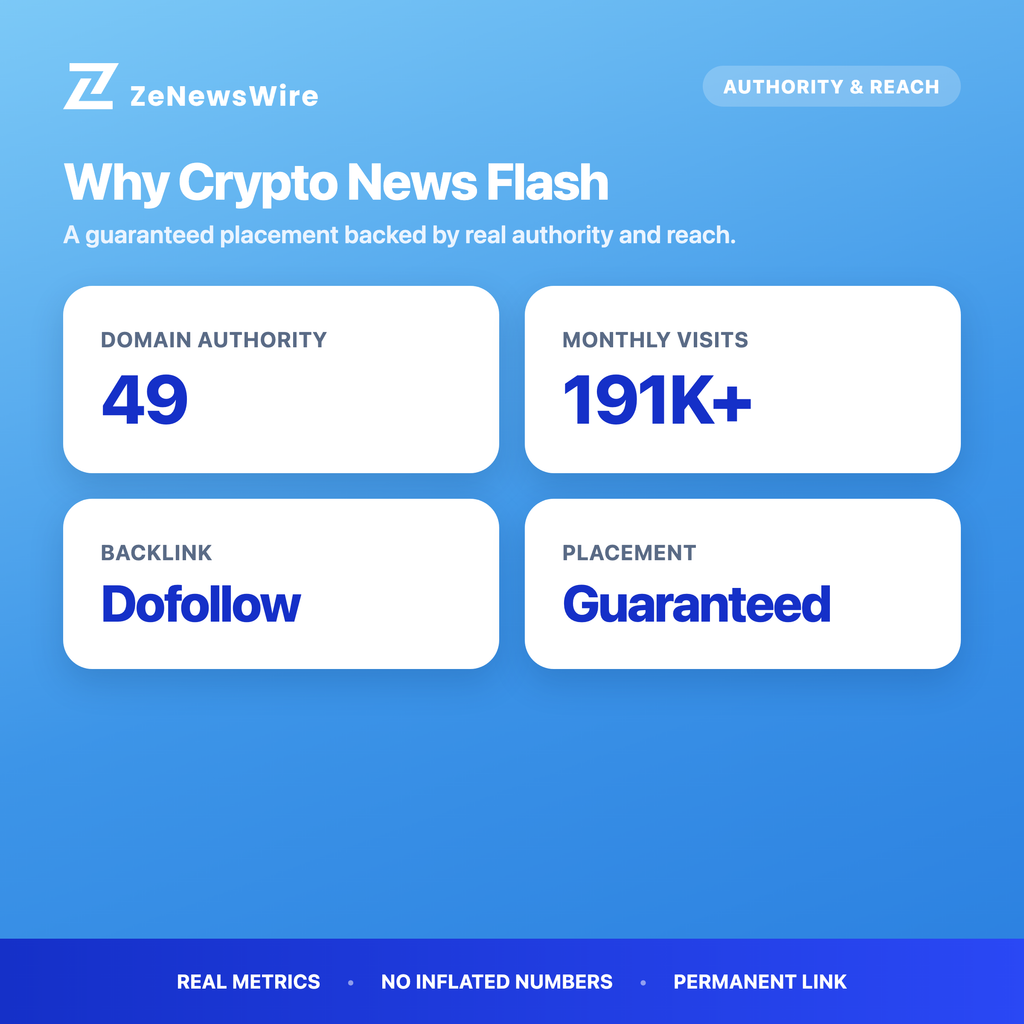 Crypto News Flash authority and reach