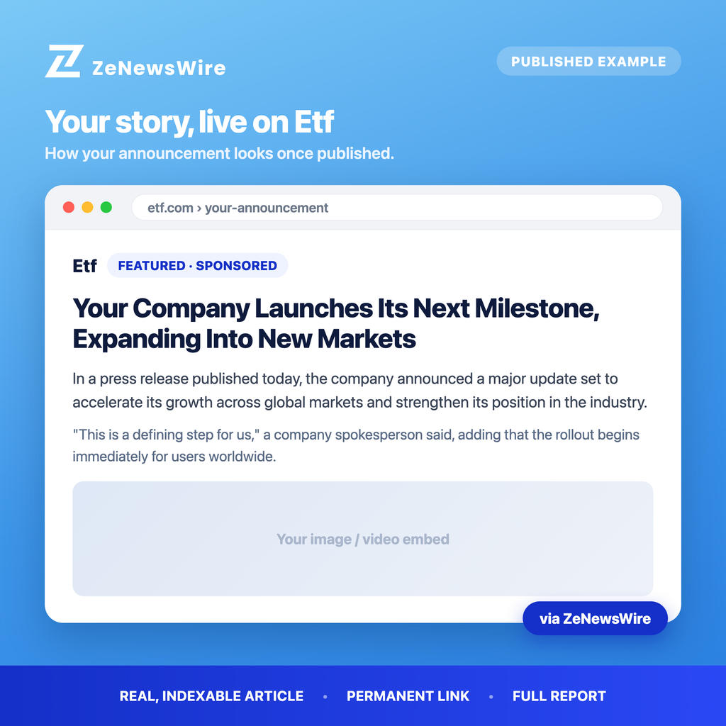 Etf published example