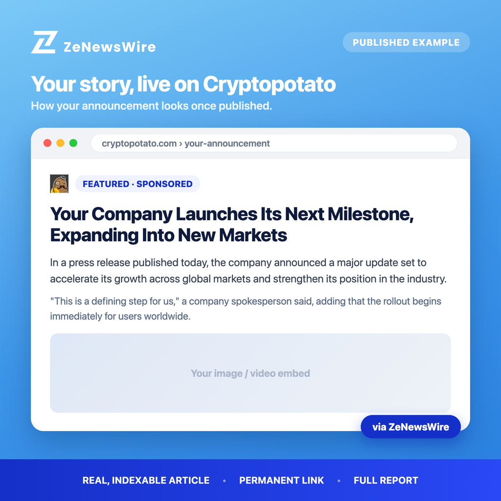 Cryptopotato published example