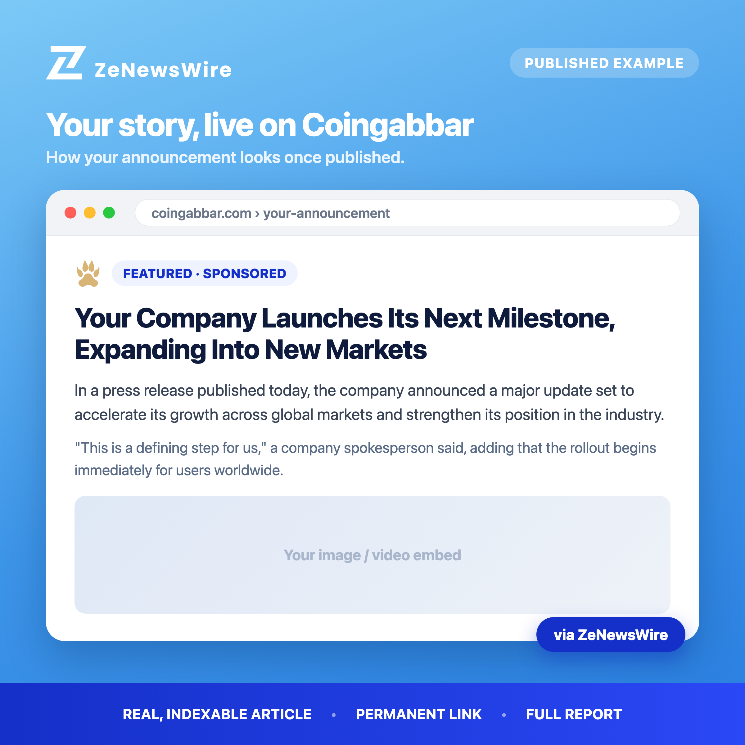 Coingabbar published example