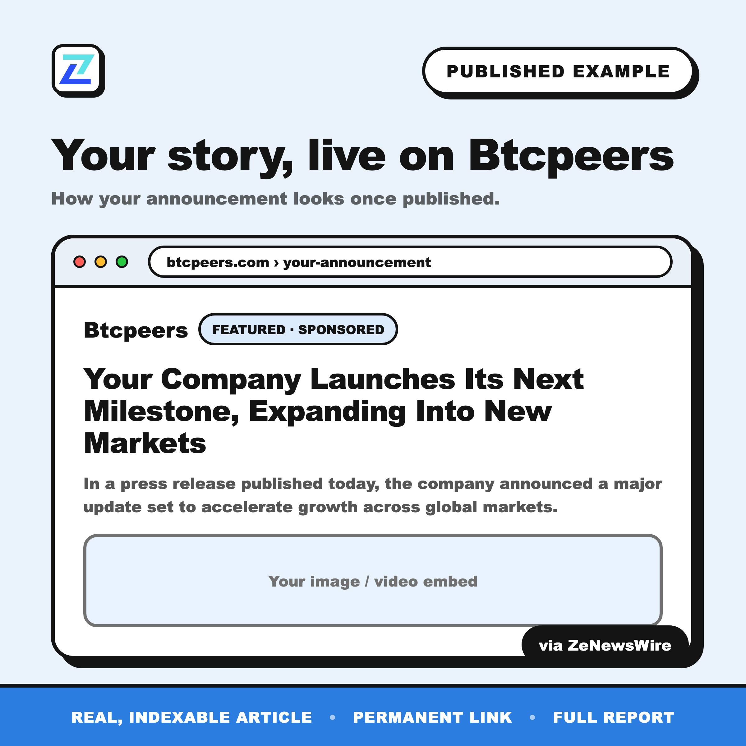Btcpeers published example