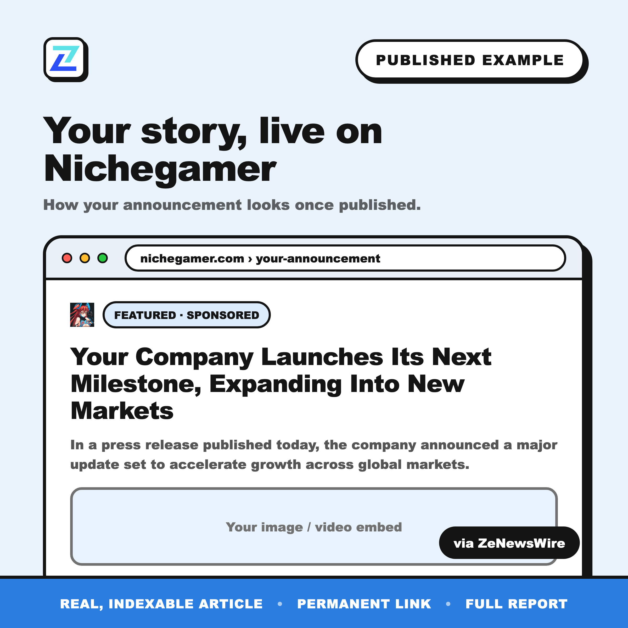 Nichegamer published example