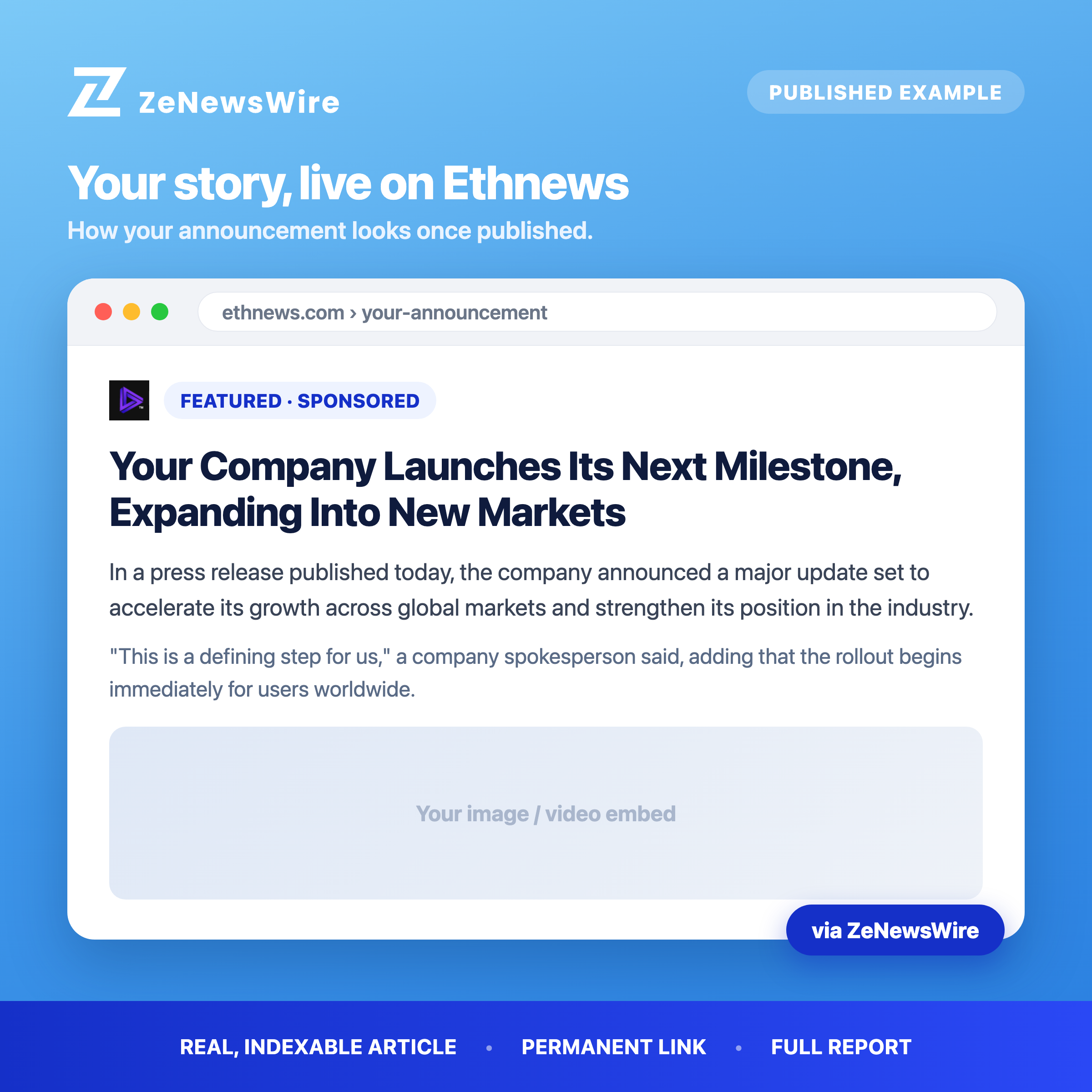 Ethnews published example