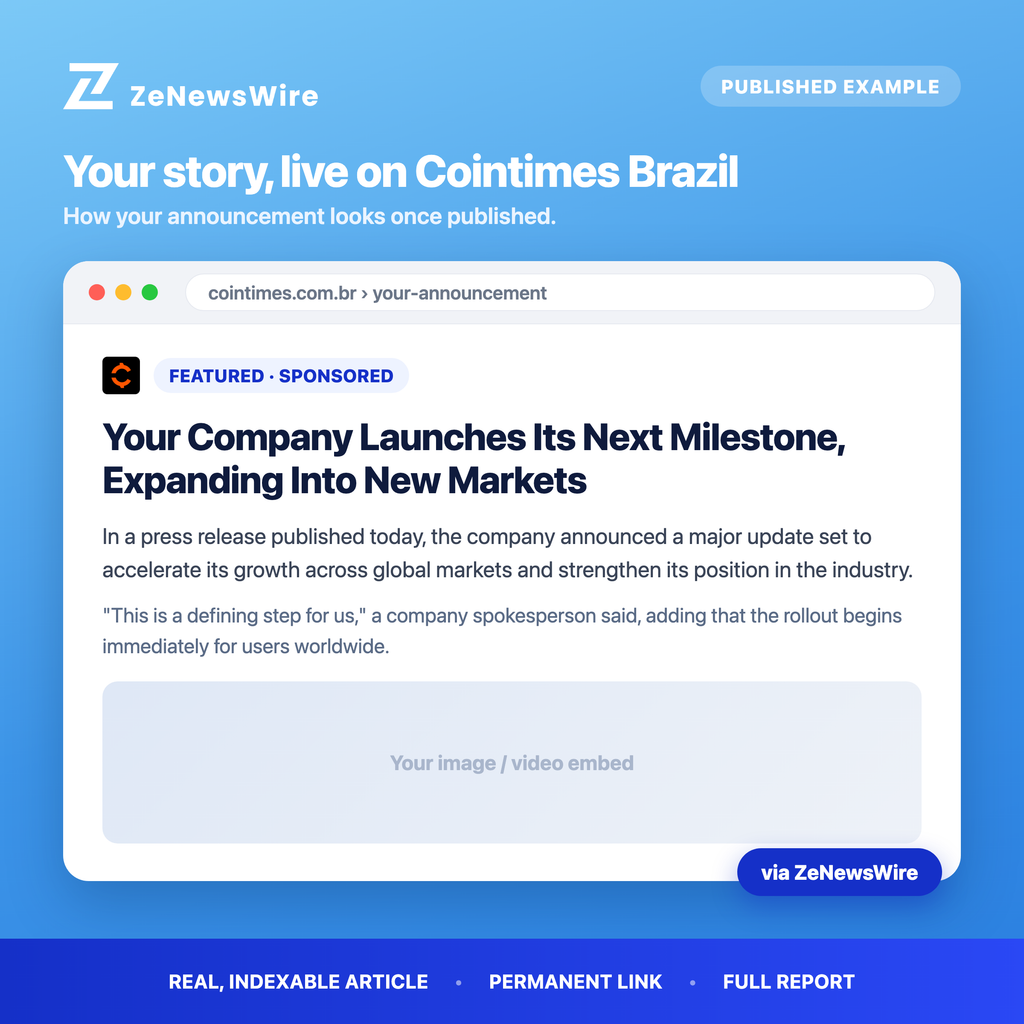 Cointimes Brazil published example