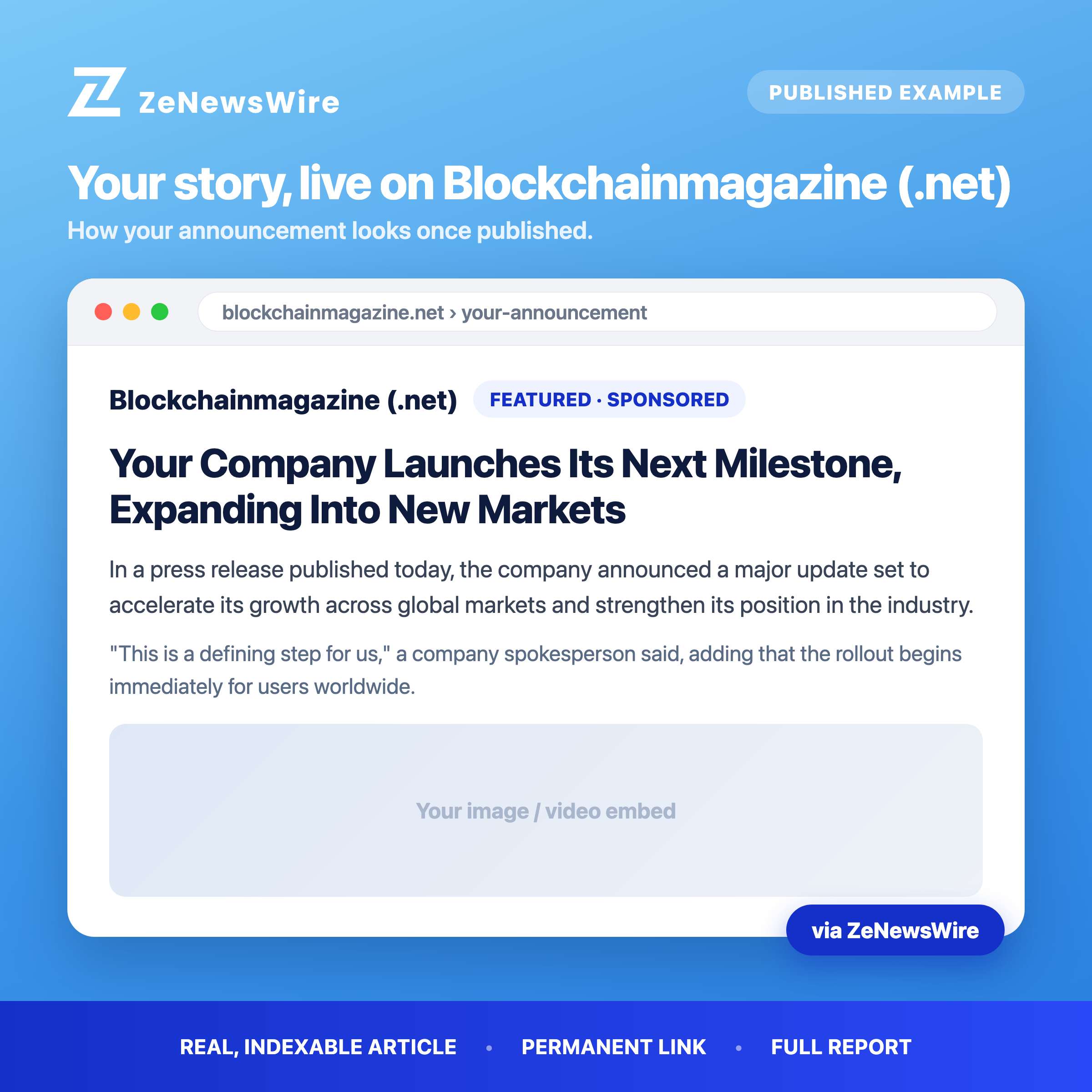 Blockchainmagazine (.net) published example