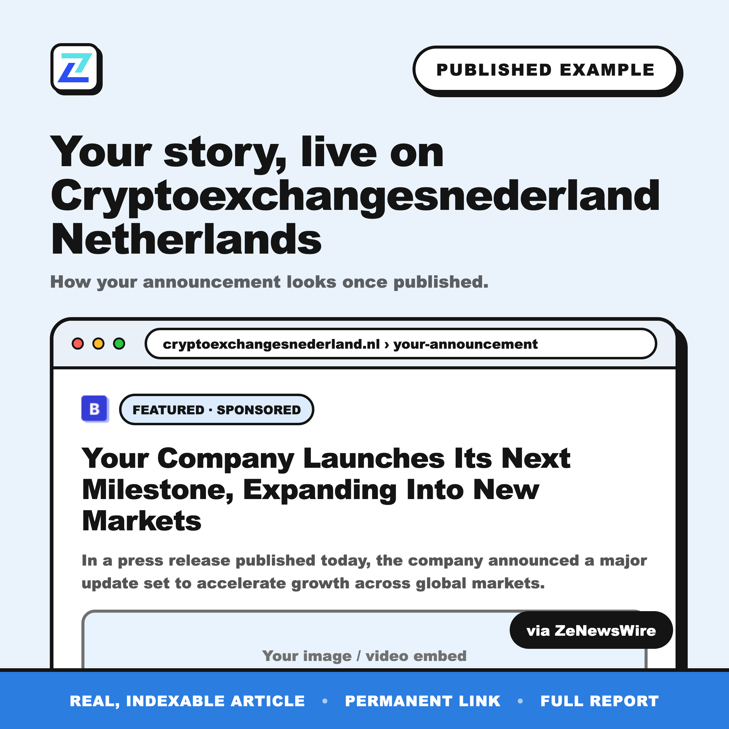 Cryptoexchangesnederland Netherlands published example