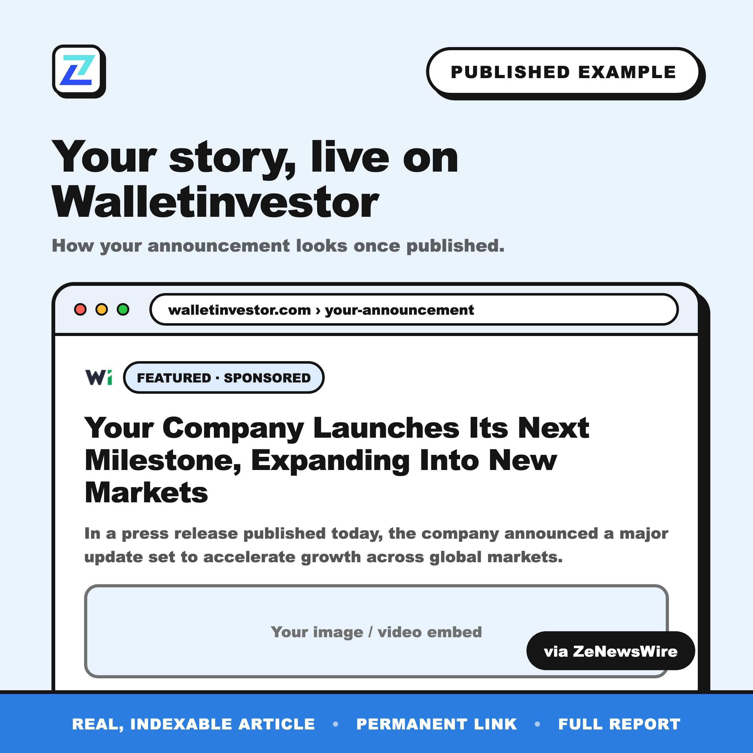 Walletinvestor published example