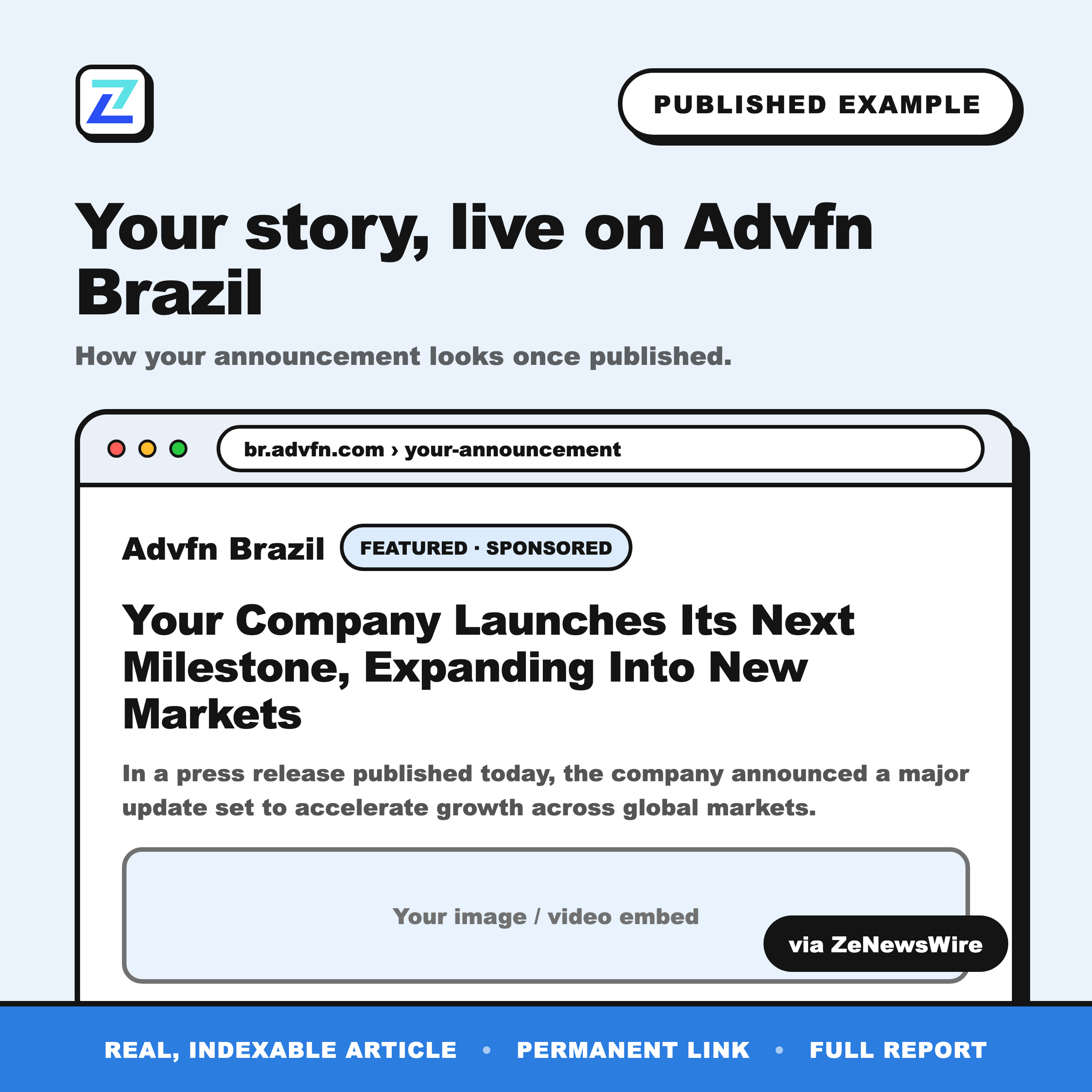 Advfn Brazil published example