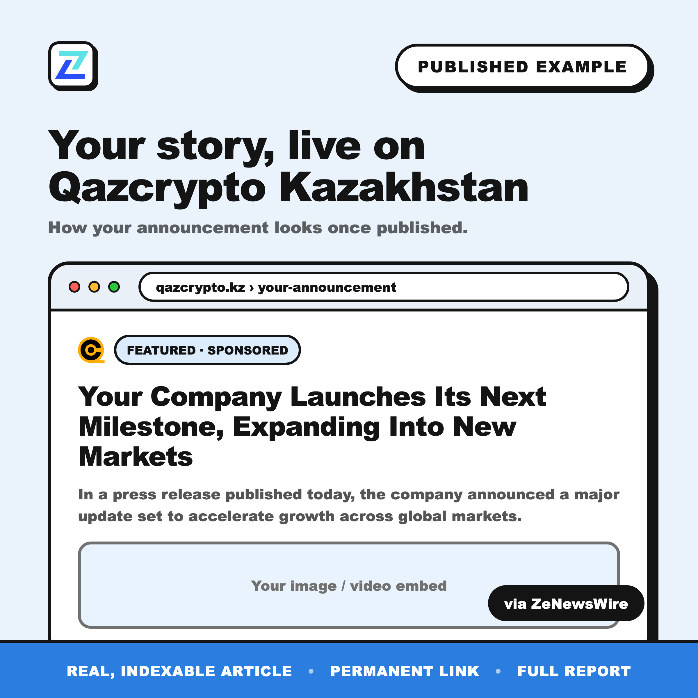 Qazcrypto Kazakhstan published example
