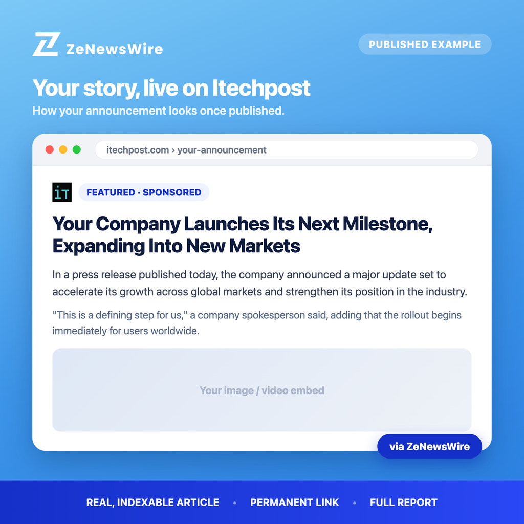 Itechpost published example