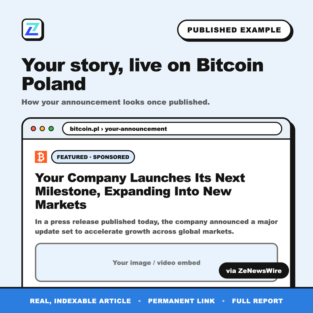 Bitcoin Poland published example