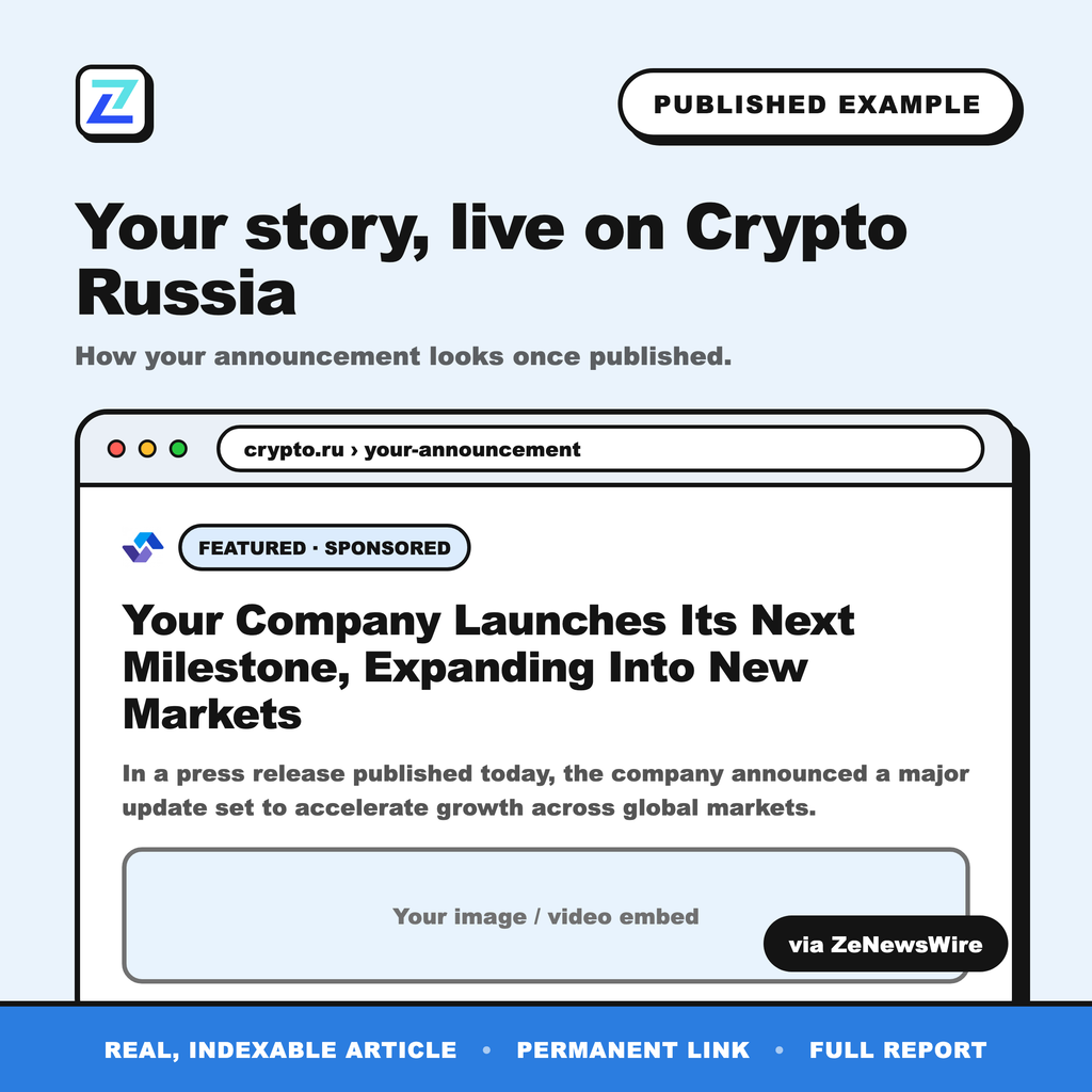 Crypto Russia published example