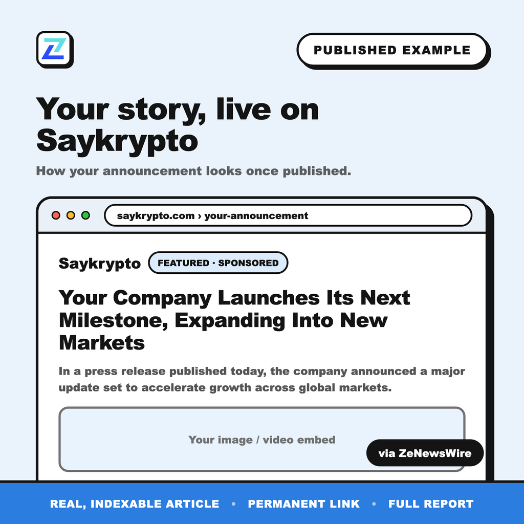 Saykrypto published example