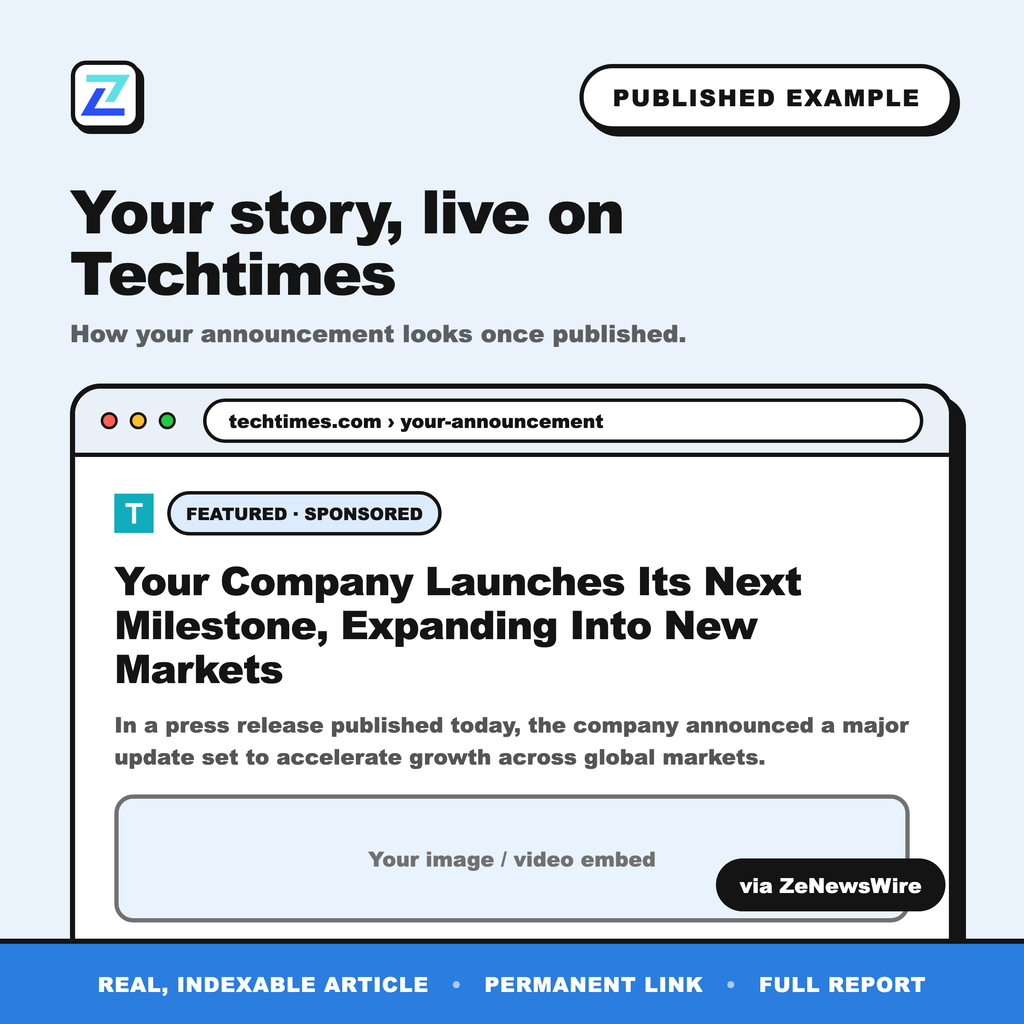 Techtimes published example