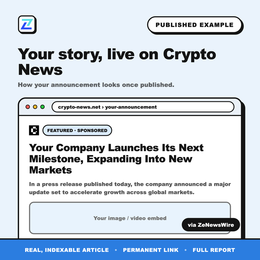 Crypto News published example