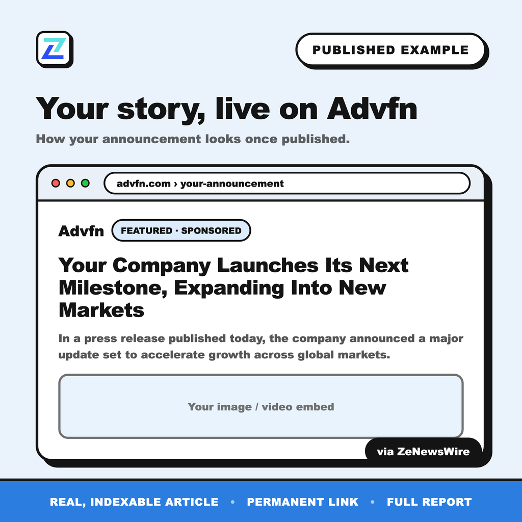 Advfn published example