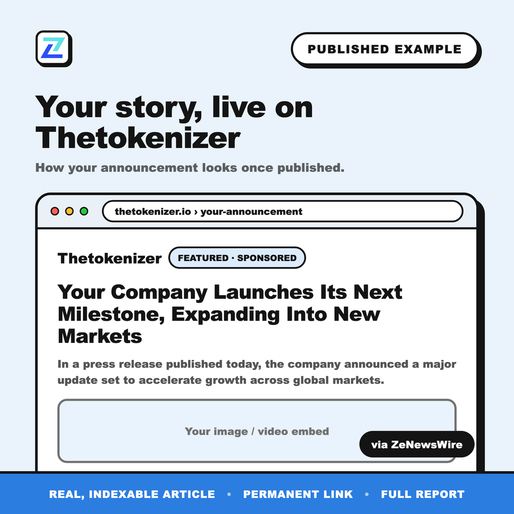 Thetokenizer published example