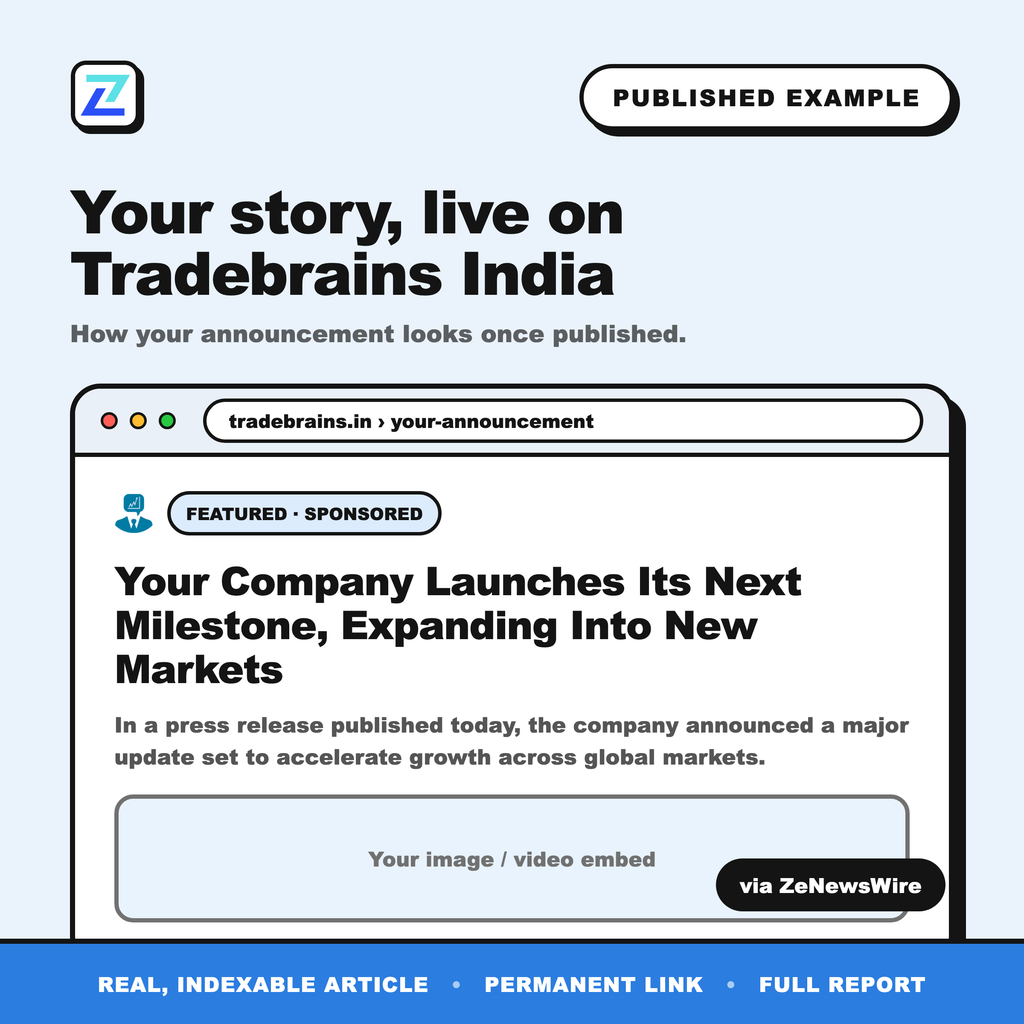 Tradebrains India published example