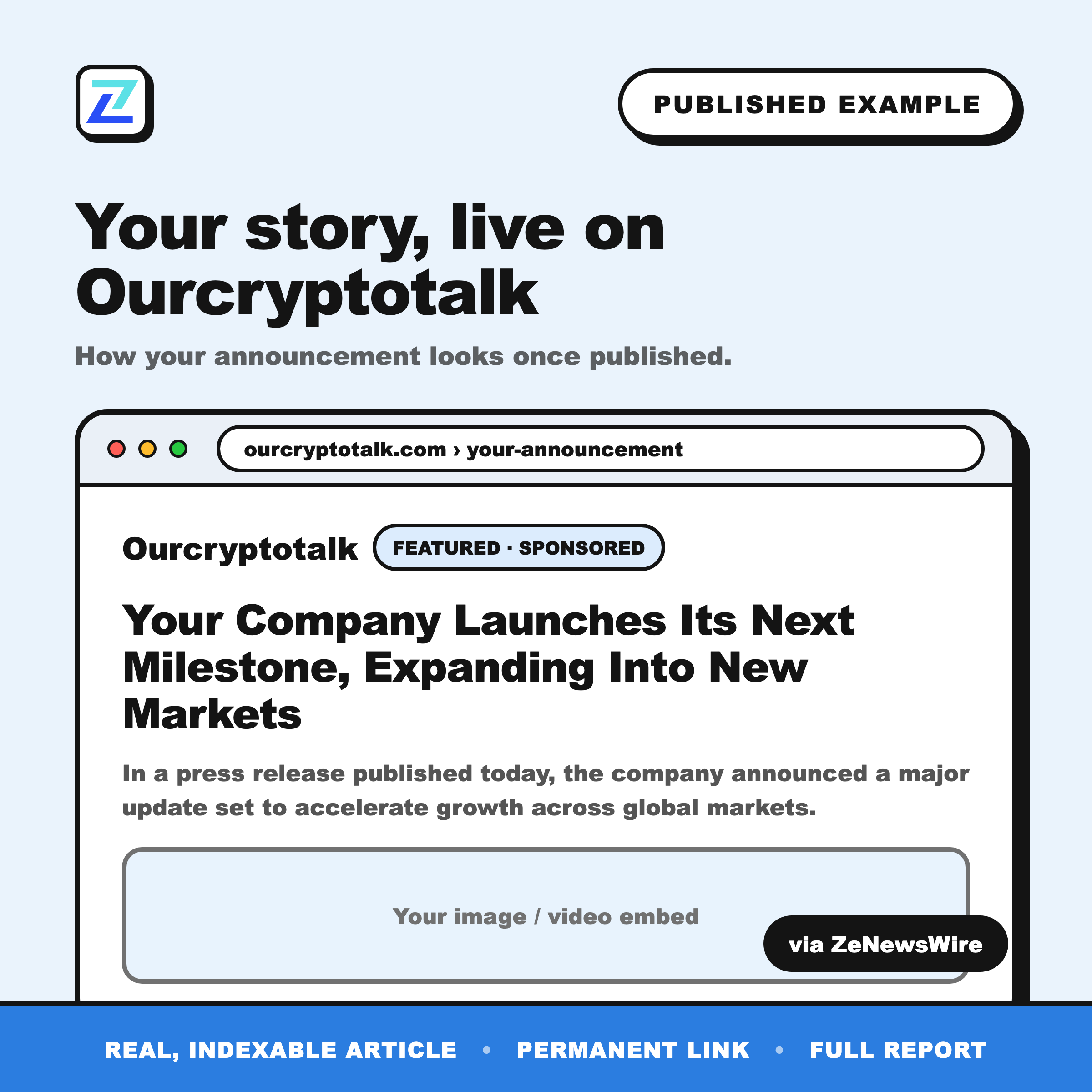 Ourcryptotalk published example