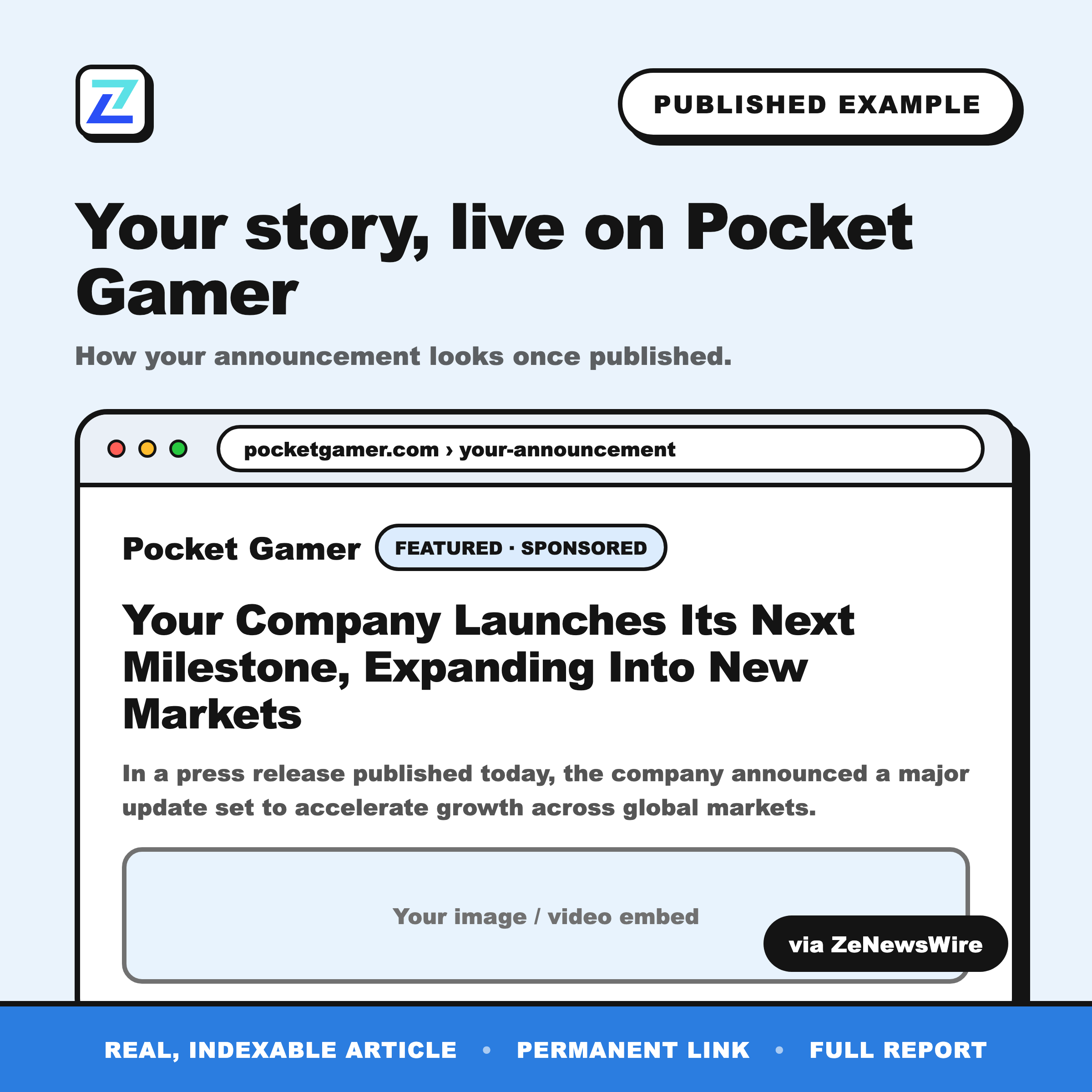 Pocket Gamer published example
