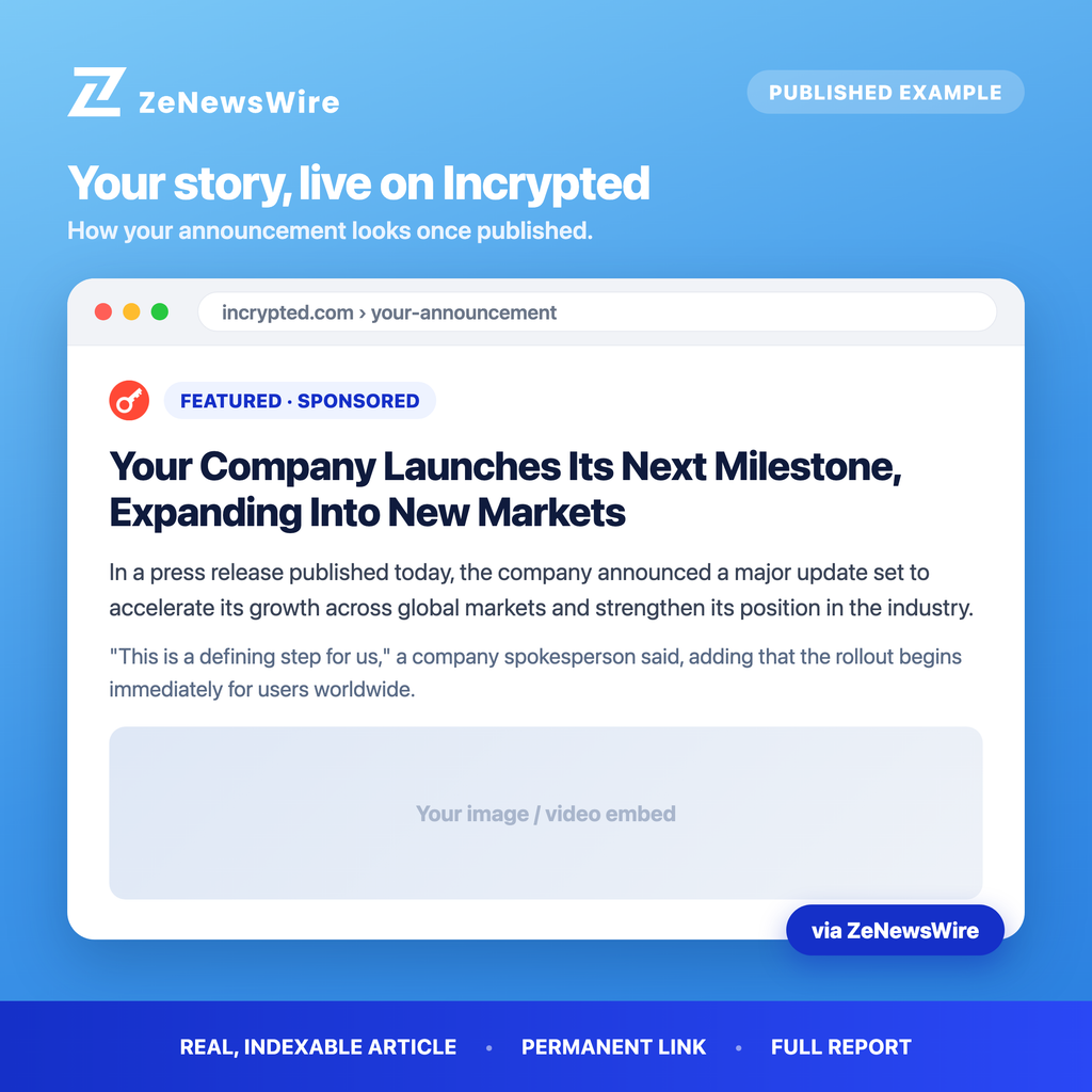 Incrypted published example