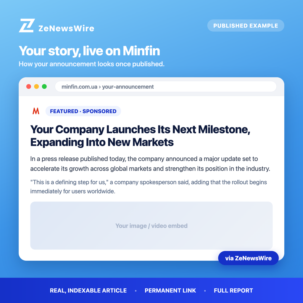 Minfin published example