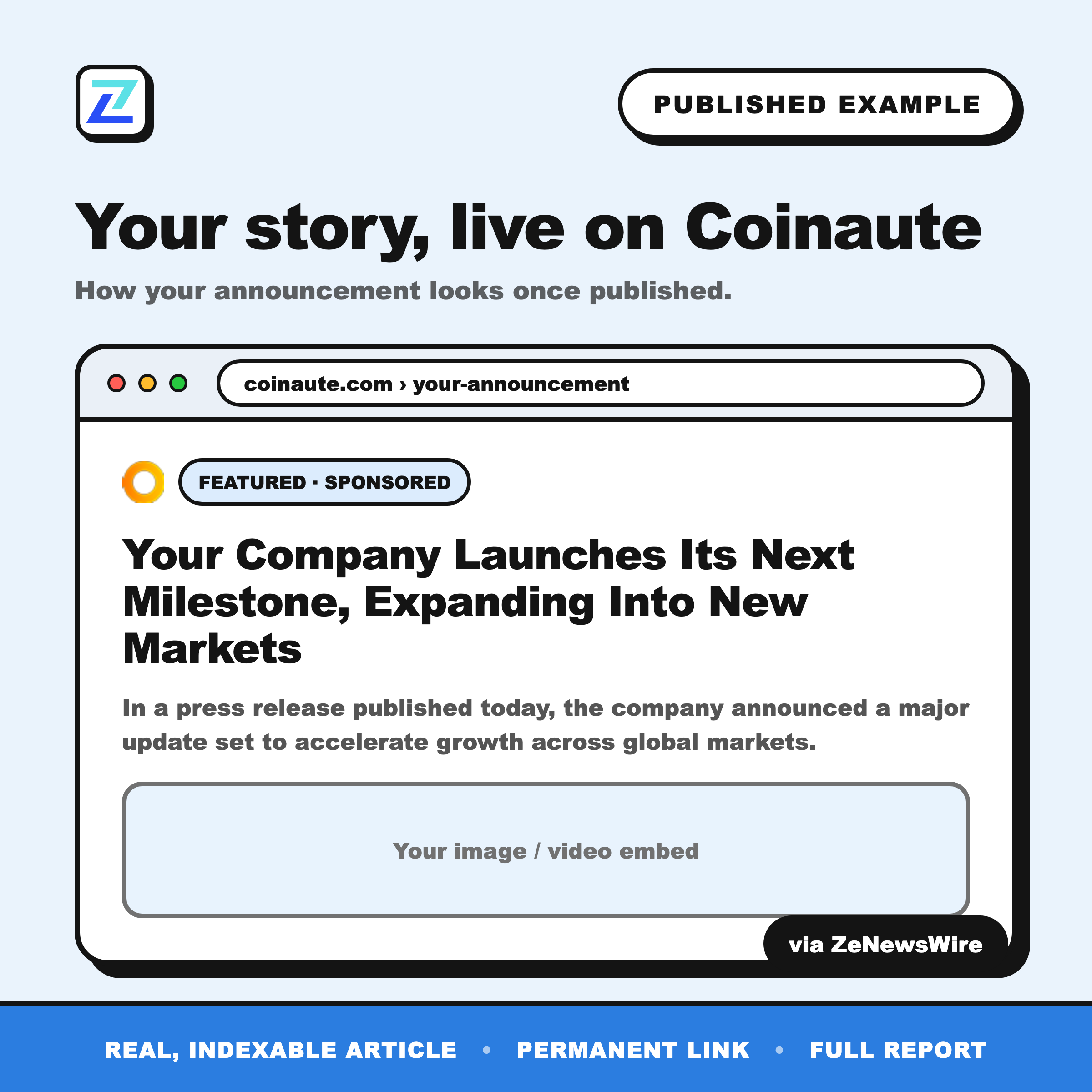Coinaute published example