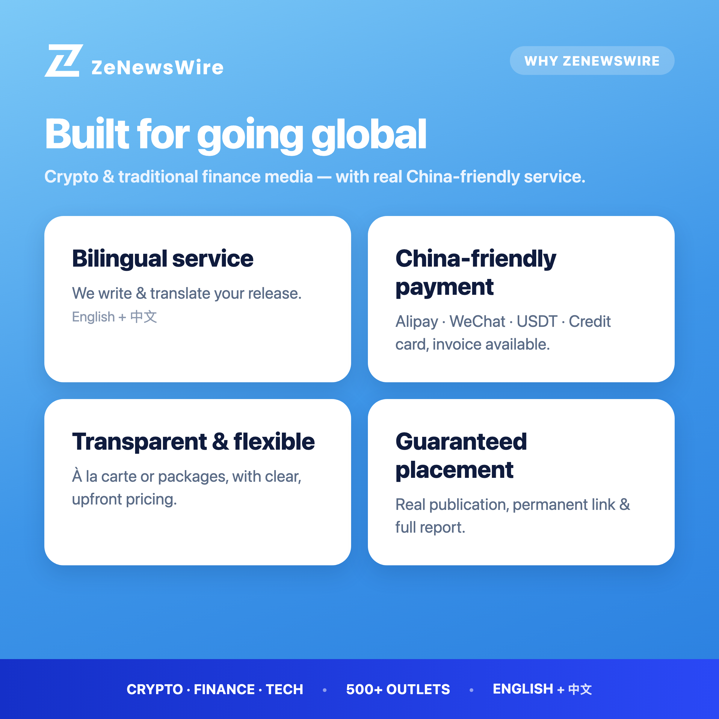 Why ZeNewsWire